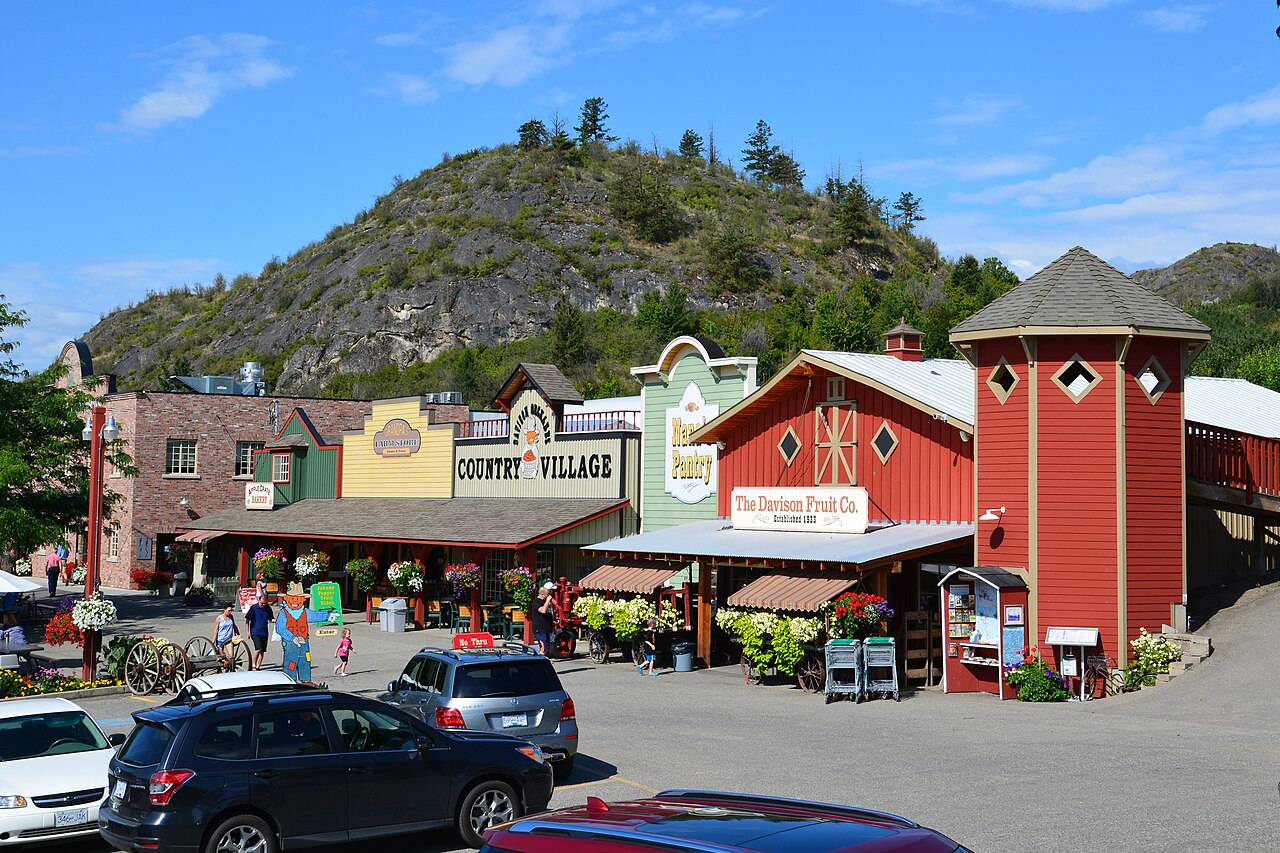 Davison Orchards Country Village in Vernon, photographed in 2016.